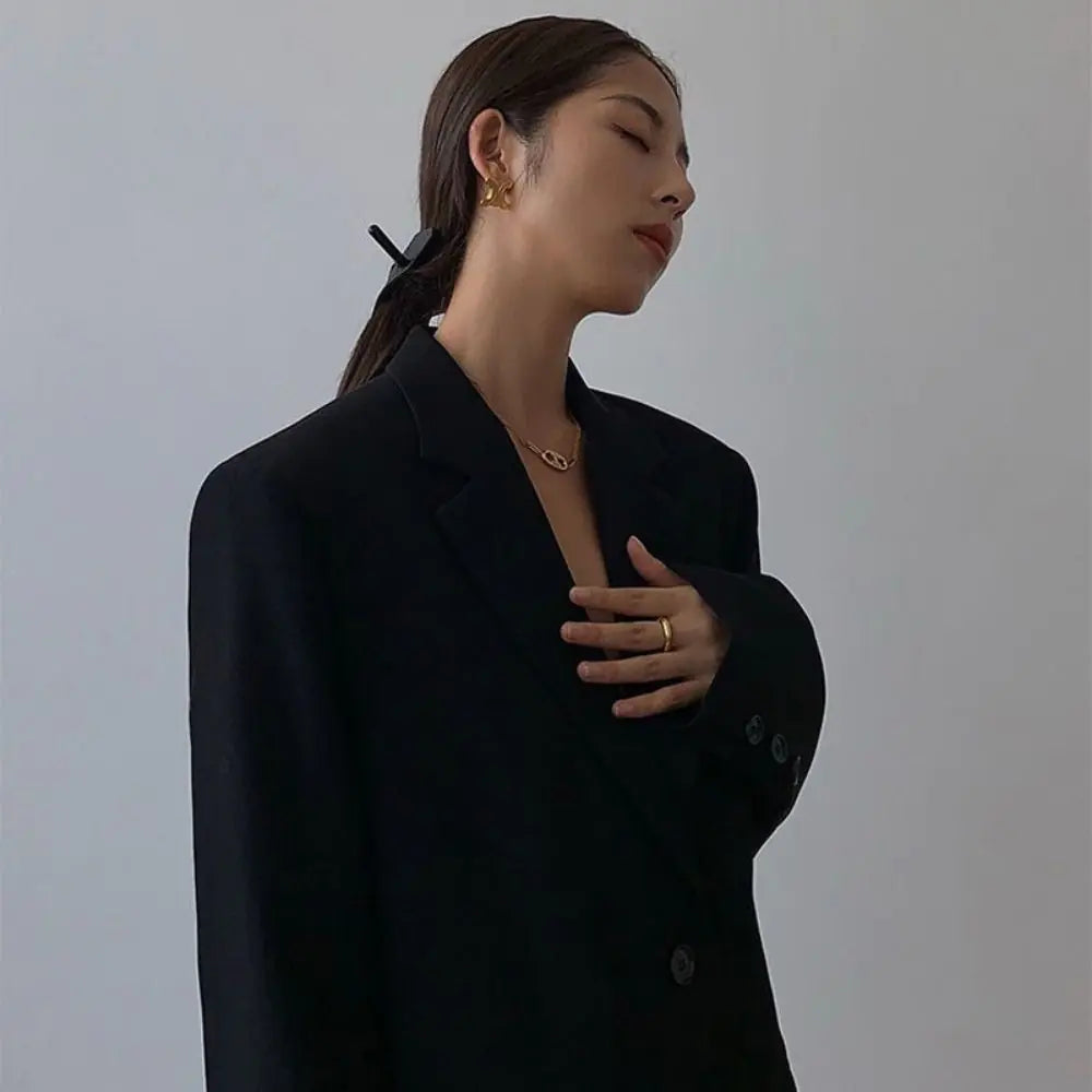 The Luxe Oversized Tailored Blazer