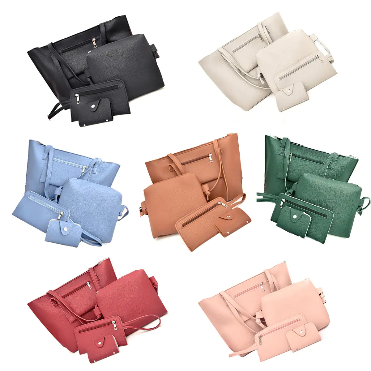 Versatile Uptown Handbag 4-in-1 Bags in a Bag