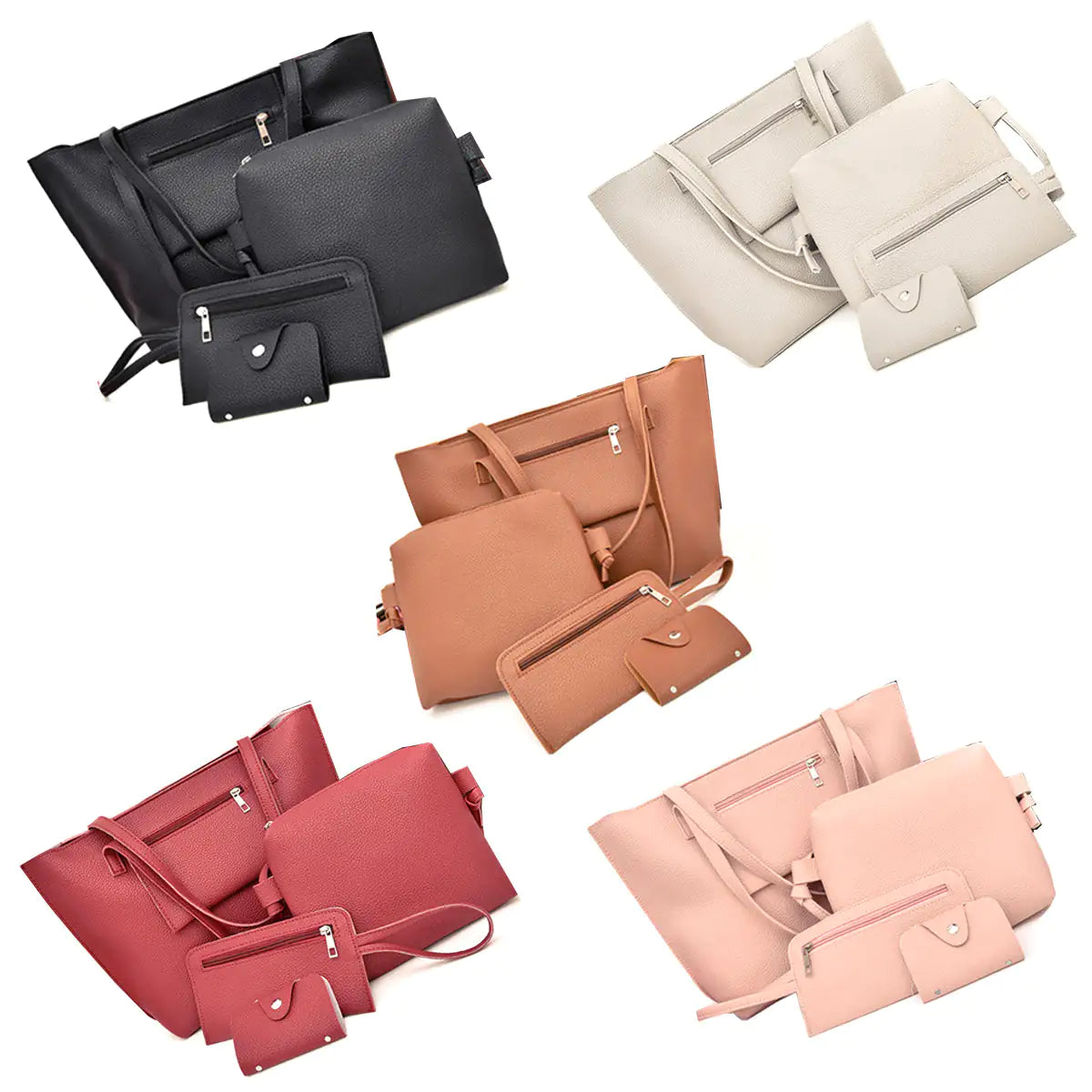 Versatile Uptown Handbag 4-in-1 Bags in a Bag