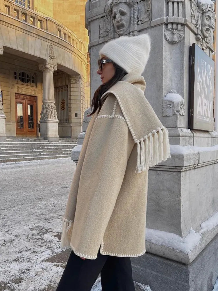 Winter Grace Coat with Scarf