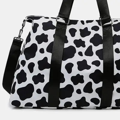 Adventurer’s Animal Print Travel Bag