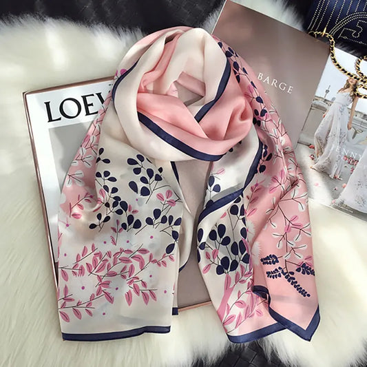 Opulent Touch Silk Winter Scarf