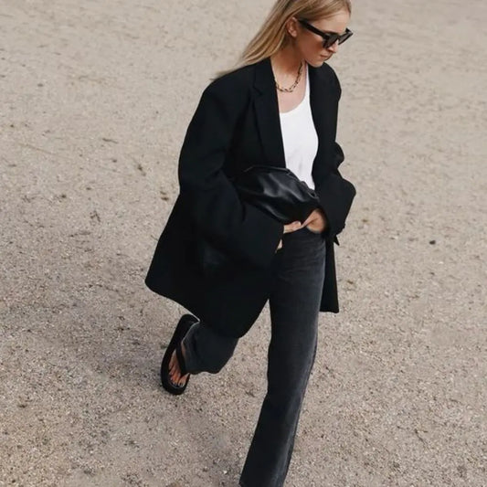 The Luxe Oversized Tailored Blazer