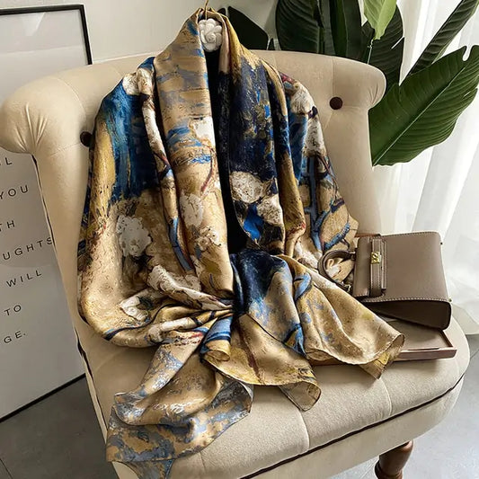 Opulent Silk Luxury Scarf