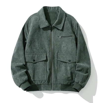 Sage Timber Corduroy Jacket