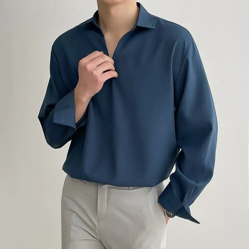 Sierra V-Neck Collar Shirt